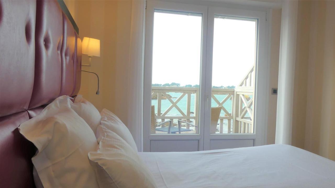 Logis Hotel Saint Guirec Et De La Plage 펄로스가이렉 외부 사진