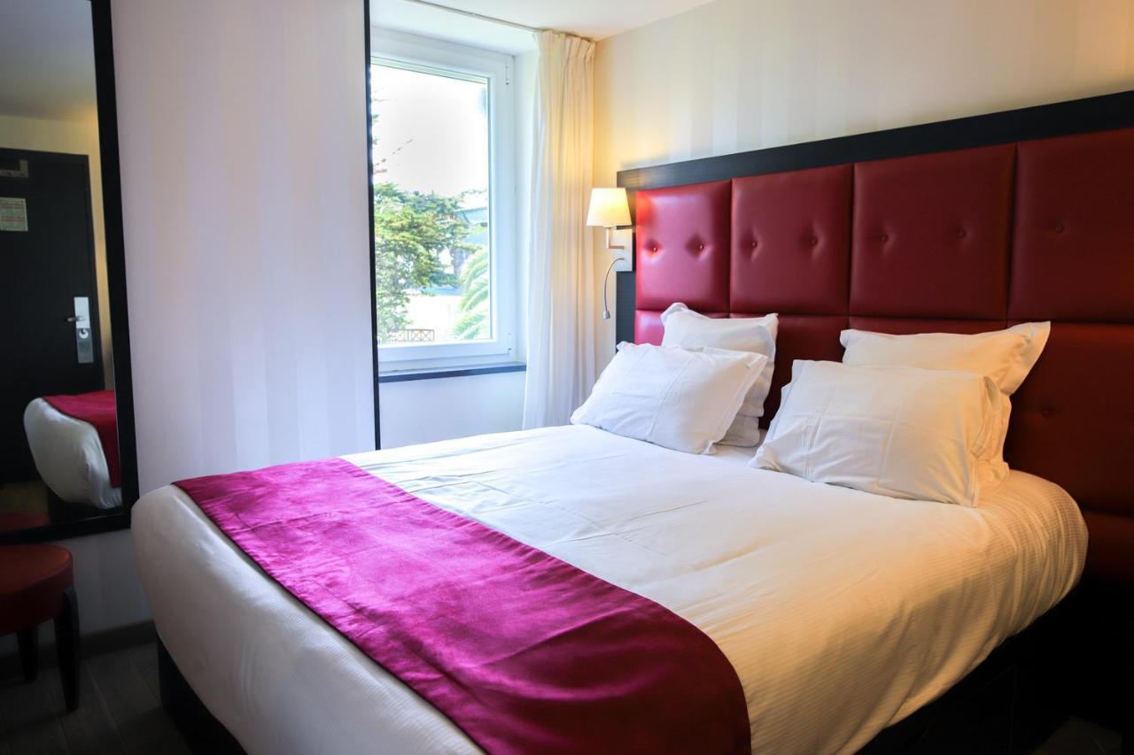 Logis Hotel Saint Guirec Et De La Plage 펄로스가이렉 외부 사진