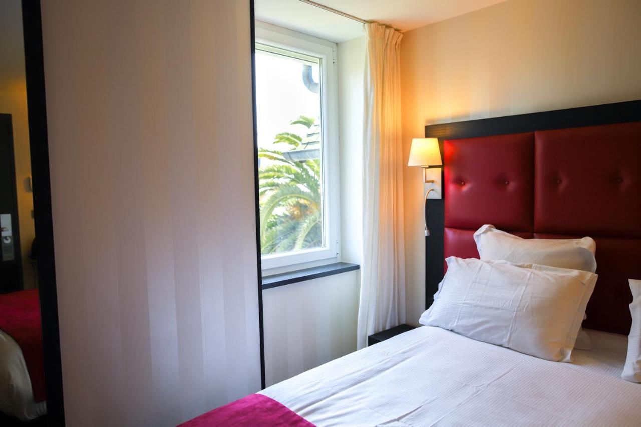 Logis Hotel Saint Guirec Et De La Plage 펄로스가이렉 외부 사진
