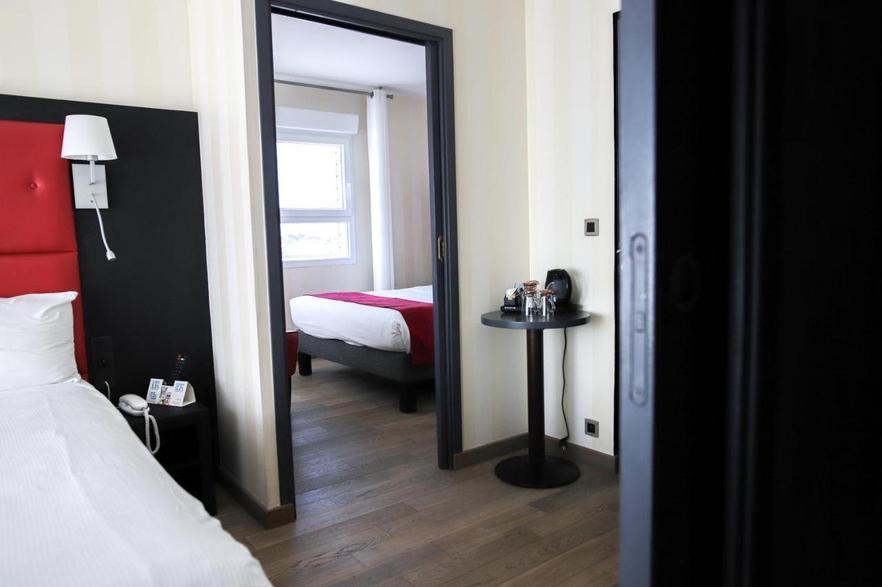 Logis Hotel Saint Guirec Et De La Plage 펄로스가이렉 외부 사진
