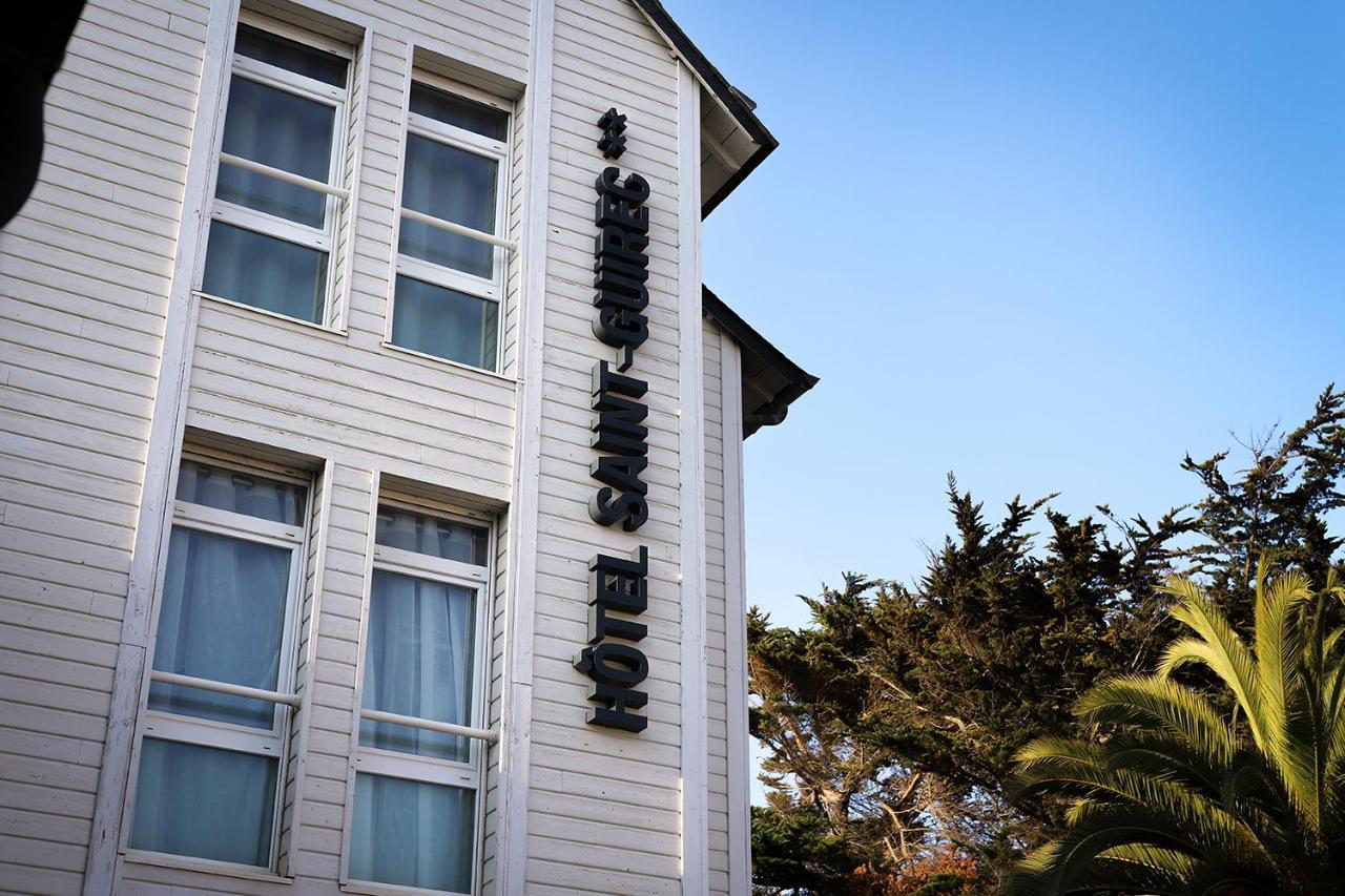 Logis Hotel Saint Guirec Et De La Plage 펄로스가이렉 외부 사진