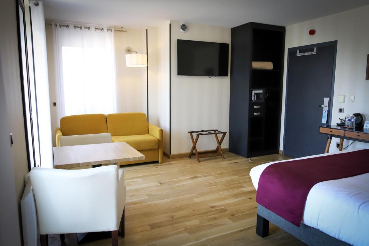 Logis Hotel Saint Guirec Et De La Plage 펄로스가이렉 외부 사진