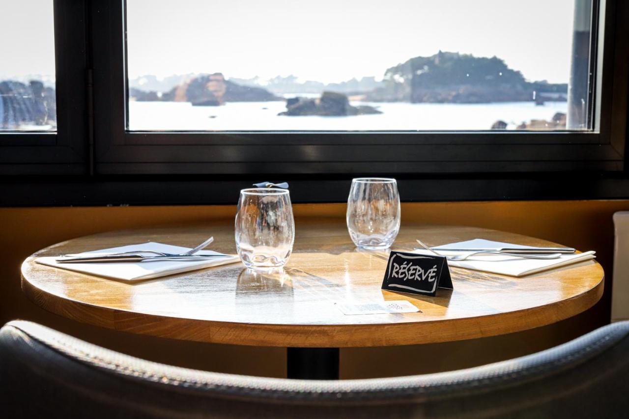Logis Hotel Saint Guirec Et De La Plage 펄로스가이렉 외부 사진