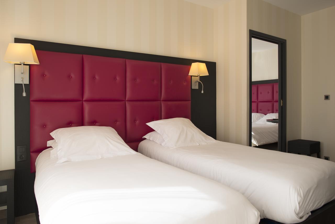 Logis Hotel Saint Guirec Et De La Plage 펄로스가이렉 외부 사진